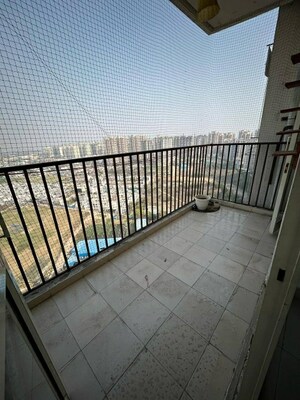 Balcony in 2 BHK Apartment at Panchsheel Greens, Sector 16 Greater Noida – for Rent