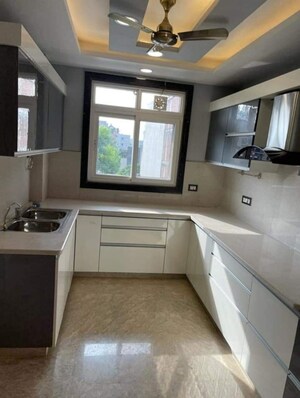 Kitchen in 3 BHK Builder Floor at Chittaranjan Park – for Rent