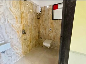 Bathroom in 2 BHK Apartment at Lotus Lotus Link Square, Malad West – for Rent