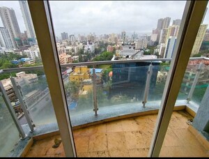 Balcony in 2 BHK Apartment at Lotus Lotus Link Square, Malad West – for Rent