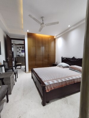 Bedroom in 3 BHK Builder Floor at Shivalik Colony – for Sale