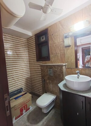 Bathroom in 3 BHK Builder Floor at Shivalik Colony – for Sale