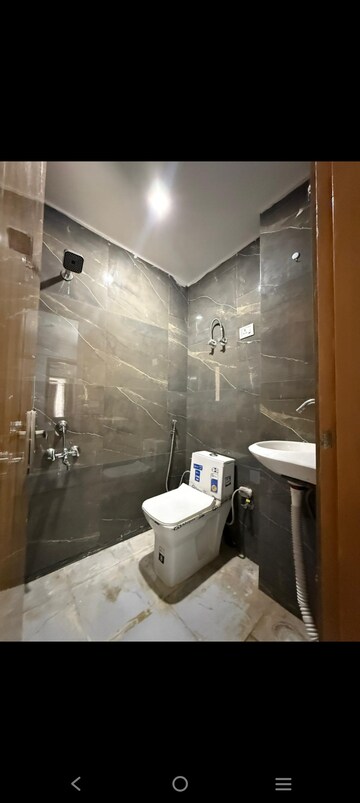 Bathroom in 1 BHK Builder Floor at Saket – for Rent