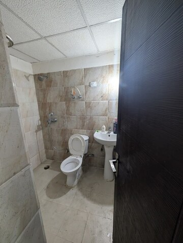 Bathroom in 2 BHK Apartment at Ajnara Homes, Sector 16b Greater Noida – for Rent