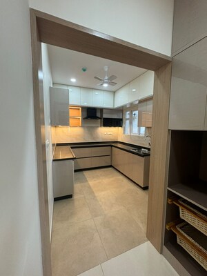 Kitchen in 3 BHK Apartment at Prestige Tranquil, Kokapet – for Rent