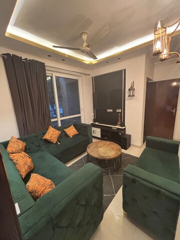 Living Room in 3 BHK Apartment at BPTP Parkland Pride, Sector 77 – for Rent