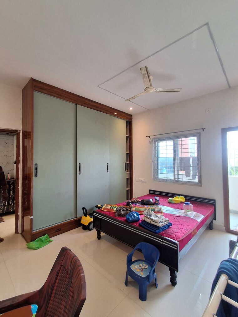 Bedroom, kondapur 3 Bedroom 1600 Sq.Ft. Apartment In Kondapur Hyderabad 9309259