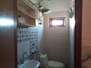 Bathroom in 1 RK Builder Floor at Saket – for Rent