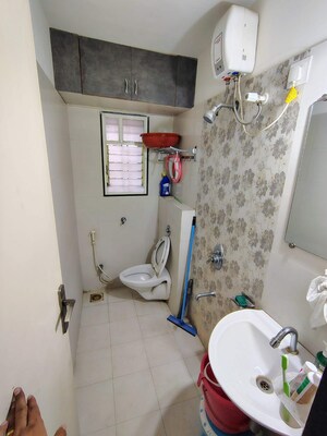 Bathroom in 3 BHK Apartment at Keshav Nagar – for Rent