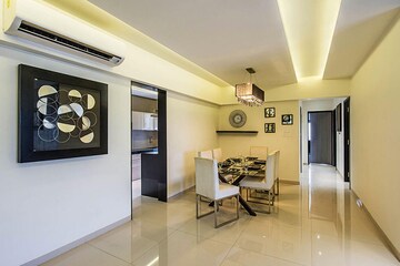 Living Room in 3 BHK Apartment at Lodha Parkside, Worli – for Sale