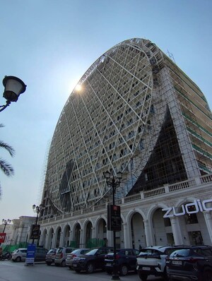  Showroom – Exterior View View at Omaxe World Street, Sector 79 - for Rent