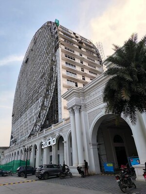  Showroom – Exterior View View at Omaxe World Street, Sector 79 - for Rent