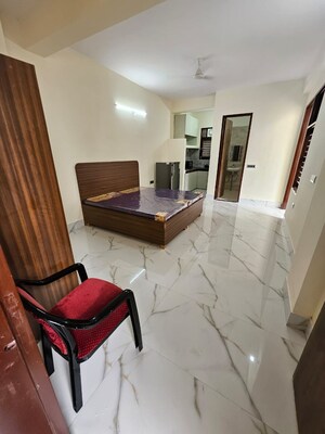 Bedroom in 1 RK Builder Floor at Sector 52 – for Rent