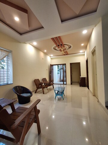 Living Room in 4 BHK Villa at Kondapur – for Rent