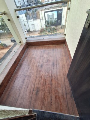 Balcony in 4 BHK Villa at Kondapur – for Rent