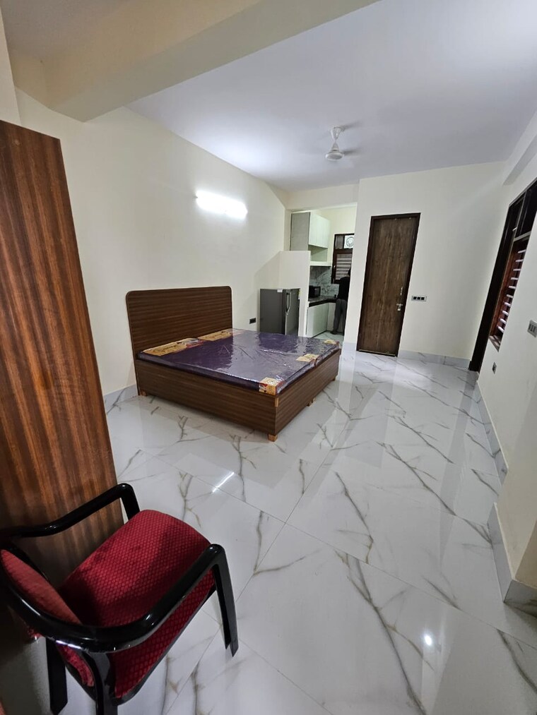 Bedroom, sector 52 1 RK 380 Sq.Ft. Builder Floor In Sector 52 Gurgaon 9309361