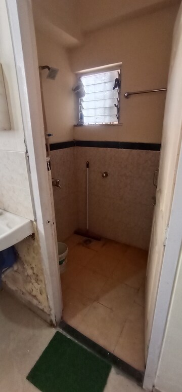 Bathroom in 1 BHK Apartment at Mhada Bharat Mill, Lower Parel – for Rent