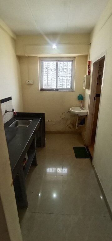 Kitchen in 1 BHK Apartment at Mhada Bharat Mill, Lower Parel – for Rent