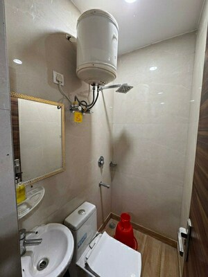 Bathroom in 2 BHK Builder Floor at Rajinder Nagar – for Rent