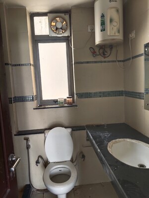 Bathroom in 2 BHK Apartment at Unitech Uniworld Gardens 2, Sector 47 – for Rent