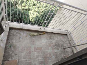 Balcony in 2 BHK Apartment at Unitech Uniworld Gardens 2, Sector 47 – for Rent