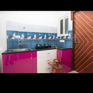 Kitchen in 2 BHK Builder Floor at Financial District – for Rent