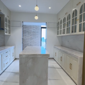 Kitchen in 3 BHK Apartment at Akshay Apartment Bandra West, Vaidya Nagar – for Sale