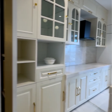 Kitchen in 3 BHK Apartment at Akshay Apartment Bandra West, Vaidya Nagar – for Sale