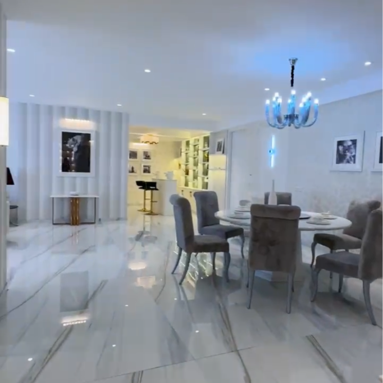 Living Room, dlh-legacy 3 Bedroom 1318 Sq.Ft. Apartment In Gulmohar Colony Mumbai 9309394