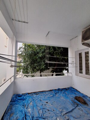 Balcony in 4 BHK Villa at Kondapur – for Rent