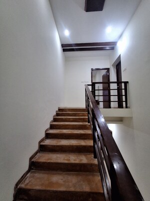 Staircase in 4 BHK Villa at Kondapur – for Rent