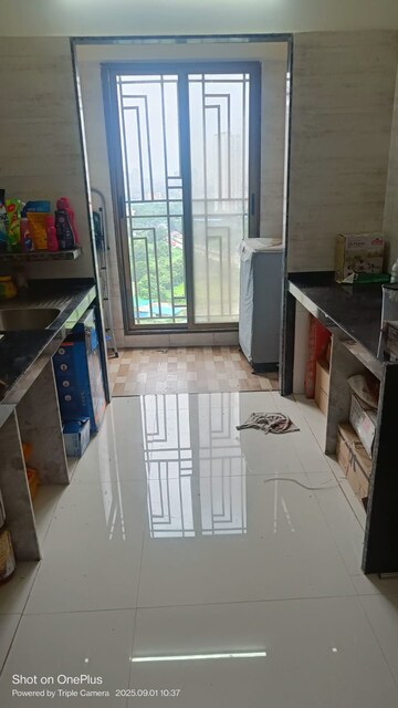 Kitchen in 1 BHK Apartment at Regency Anantam, Dombivli East – for Rent