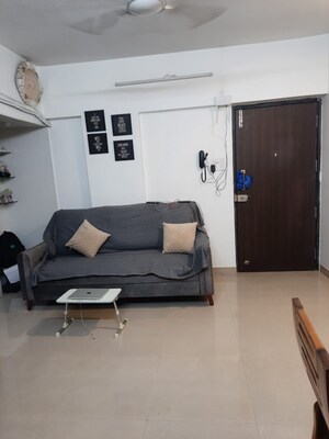 Living Room in 2 BHK Apartment at Runwal Garden City, Balkum Pada – for Sale