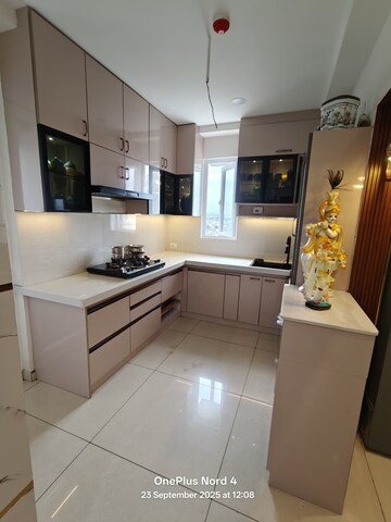 Kitchen in 3 BHK Apartment at Cybercity Marina Skies, Hi Tech City – for Rent
