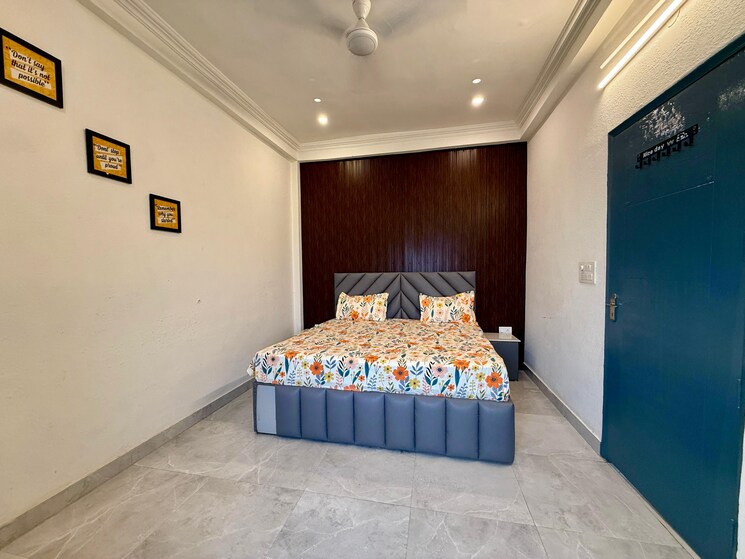 Bedroom, sector 55 1 Bedroom 680 Sq.Ft. Builder Floor In Sector 55 Gurgaon 9309479