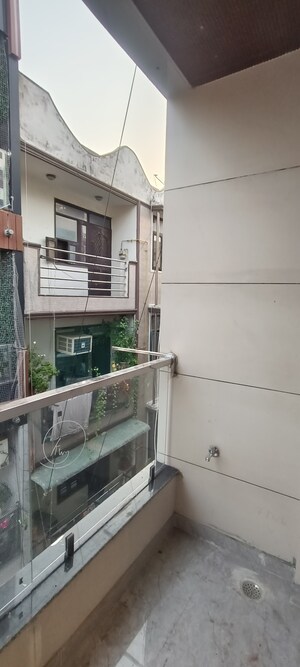 Balcony in 2 BHK Builder Floor at Dwarka Mor – for Rent