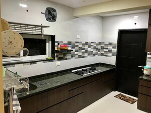 Kitchen in 3 BHK Apartment at Ashoka Liviano, Nanakramguda – for Rent