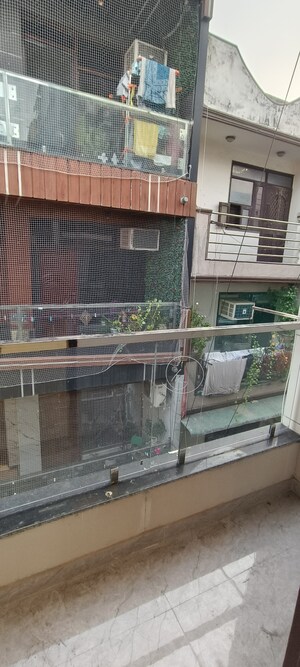 Balcony in 2 BHK Builder Floor at Dwarka Mor – for Rent