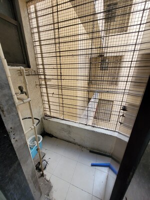 Balcony in 1 BHK Apartment at Coral Heights, Kavesar – for Rent