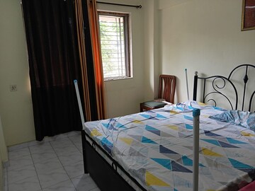 Bedroom in 1 BHK Apartment at Vasant Leela Complex, Vijay Nagari – for Rent