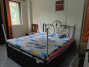 Bedroom in 1 BHK Apartment at Vasant Leela Complex, Vijay Nagari – for Rent
