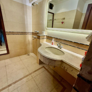 Bathroom in 3 BHK Builder Floor at Greater Kailash I – for Sale