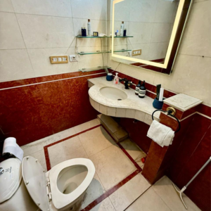 Bathroom in 3 BHK Builder Floor at Greater Kailash I – for Sale