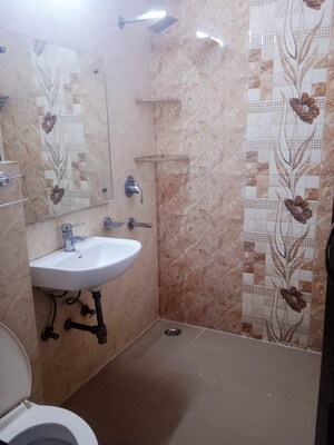 Bathroom in 2 BHK Builder Floor at Lajpat Nagar – for Rent