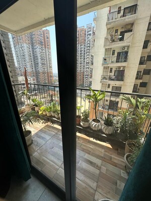 Balcony in 2 BHK Apartment at Nilaya Greens, Raj Nagar Extension – for Sale