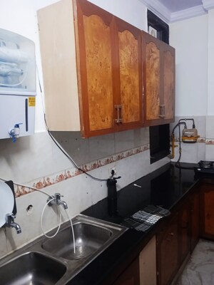 Kitchen in 2 BHK Builder Floor at Lajpat Nagar – for Rent