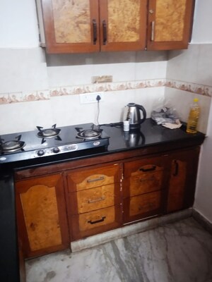 Kitchen in 2 BHK Builder Floor at Lajpat Nagar – for Rent