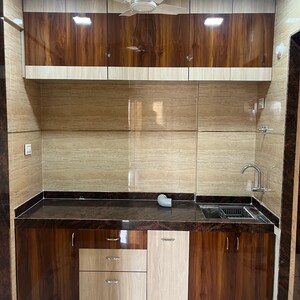 Kitchen in 1 BHK Apartment at Rachana Enclave, Kharghar Sector 34c – for Rent