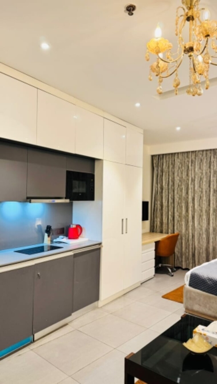 Kitchen, paras-tierea 3 Bedroom 1265 Sq.Ft. Apartment In Sector 137 Noida 9309561