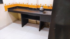 Kitchen in 1 BHK Builder Floor at Nandanvan CHS, Vadgaon Budruk – for Rent